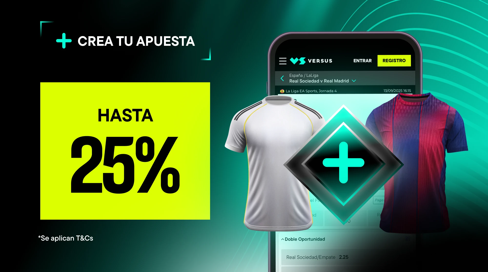 Promoción Versus de apuestas